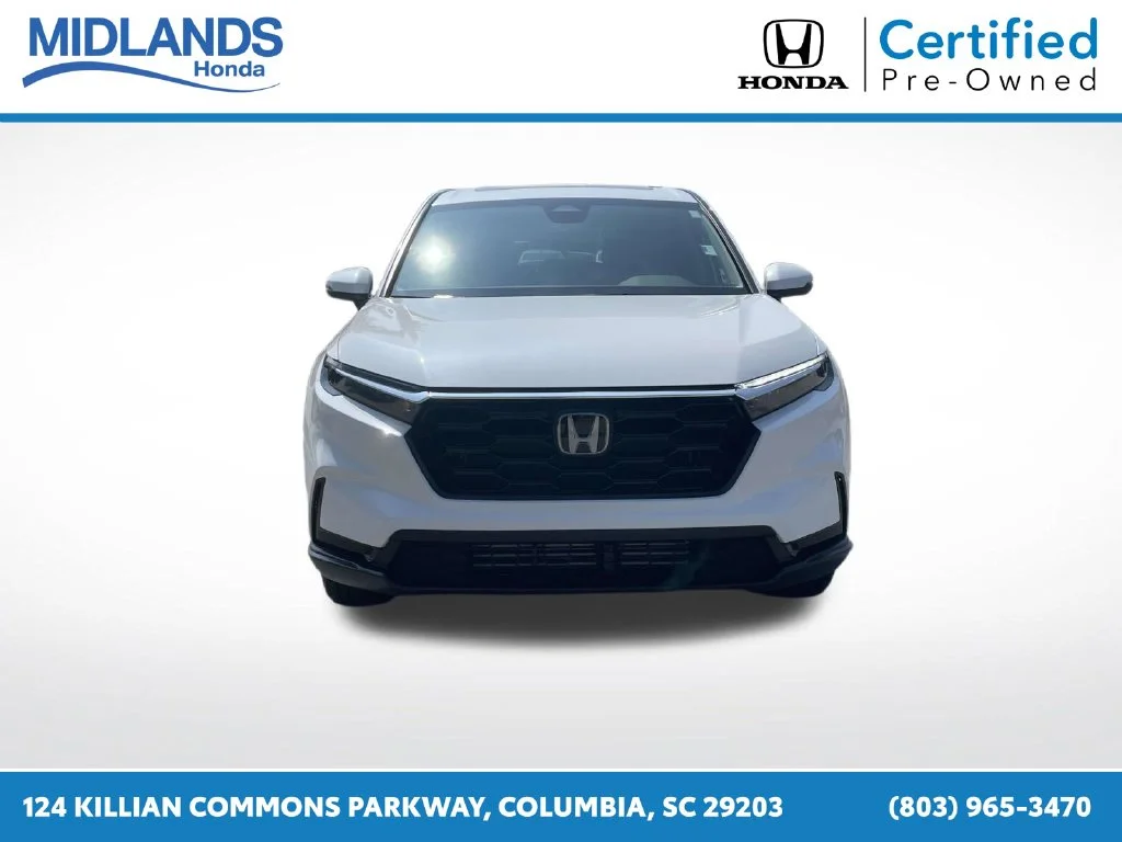 Certified Used 2026 Platinum White Pearl Honda EX image 2