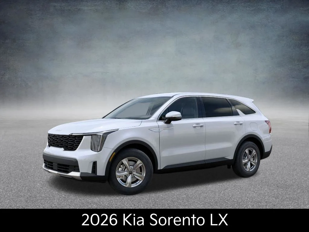New 2026 Glacial White Pearl Kia LX image 3