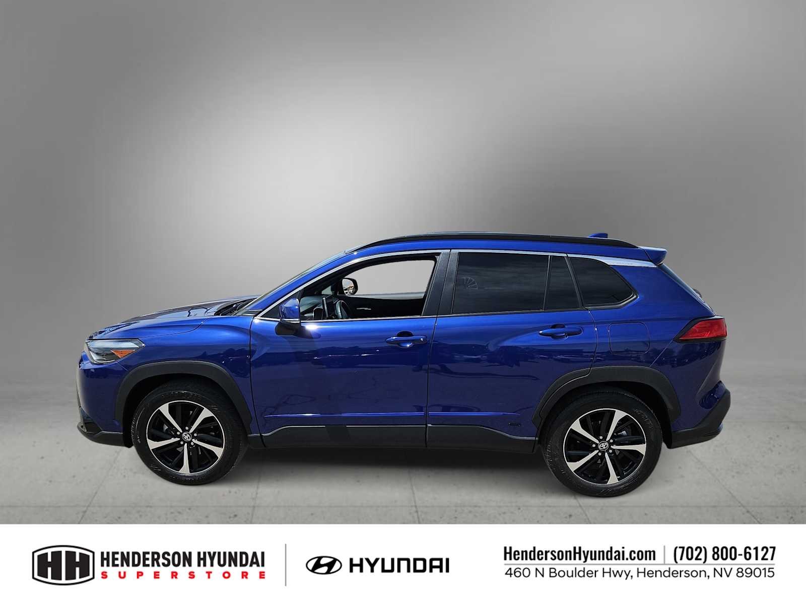 Used 2023 Blue Crush Metallic Toyota Hybrid XSE image 5