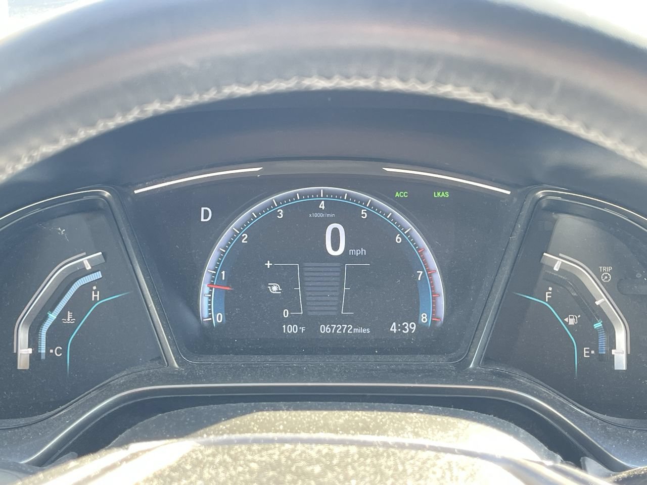 Used 2020 Blue Honda EX image 6