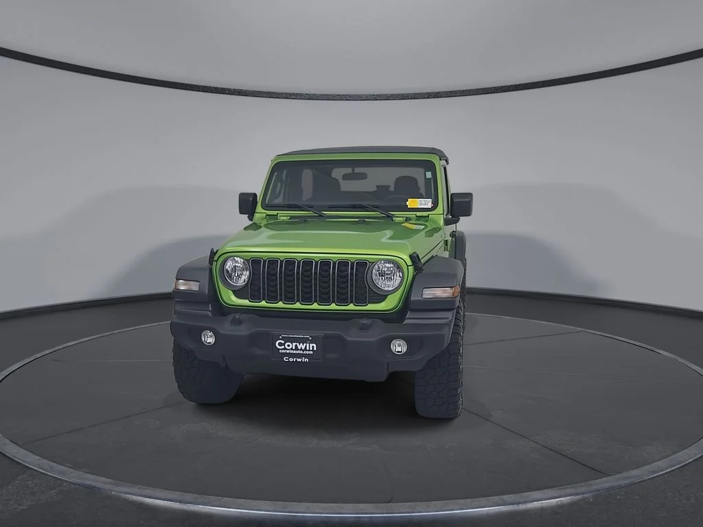 Certified Used 2025 Green Jeep Sport image 13