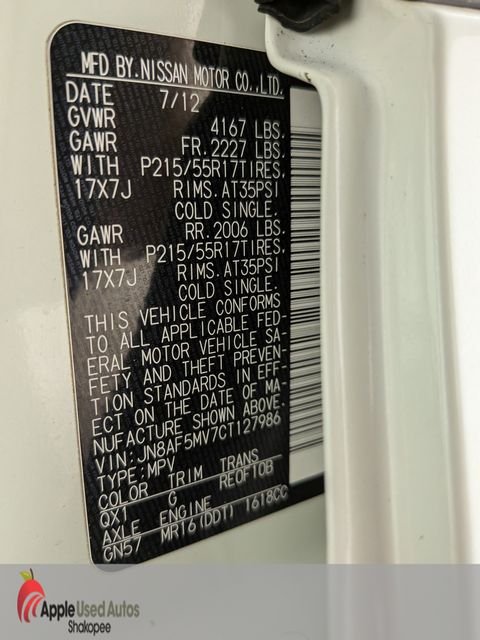 Used 2012 White Nissan SL image 45