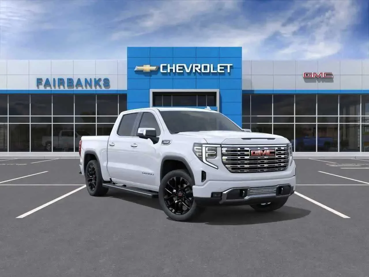 New 2026 Glacier White Tricoat GMC Denali image 1