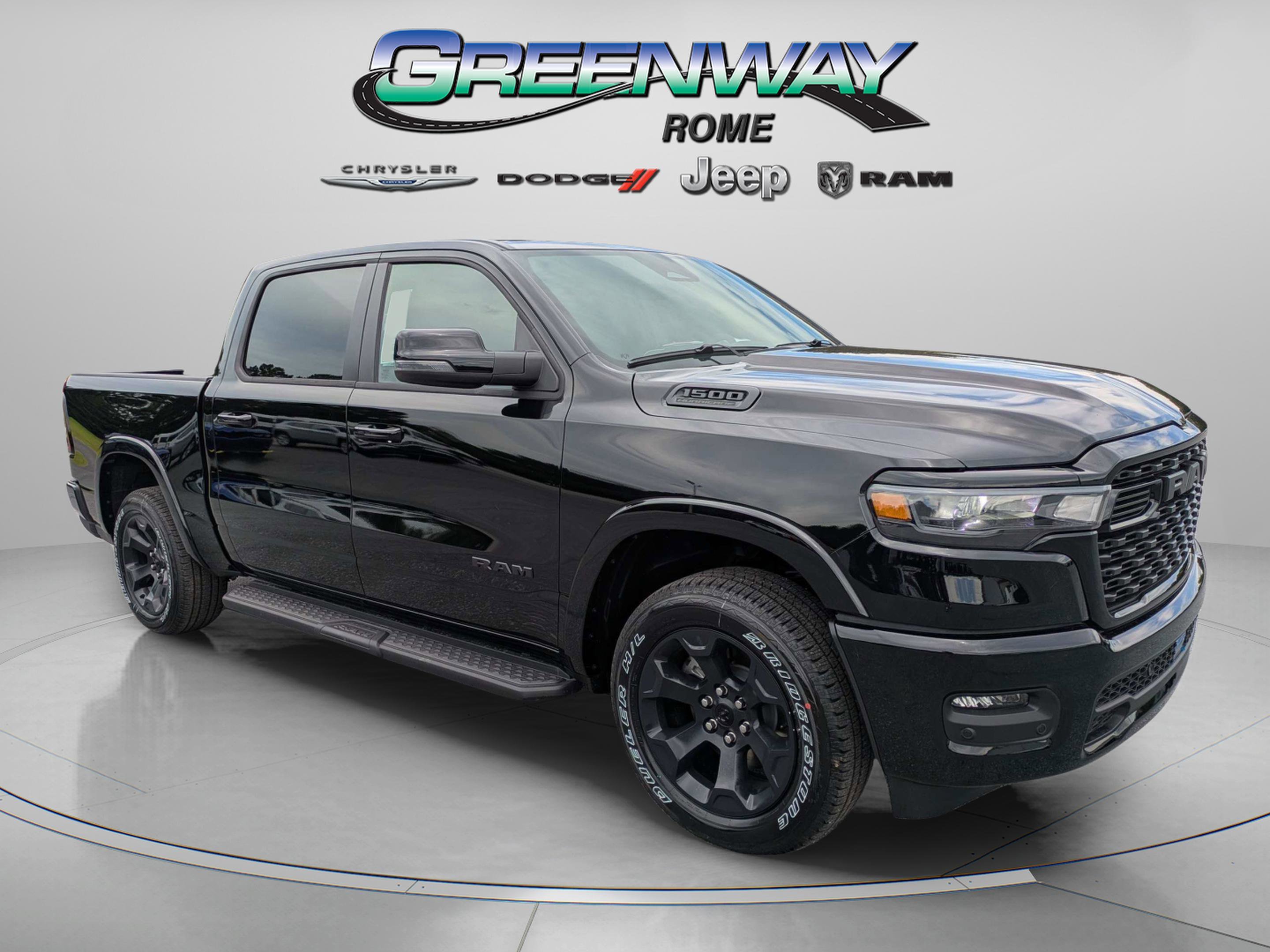 New 2026 Diamond Black Crystal Pearlcoat Ram Big Horn image 2