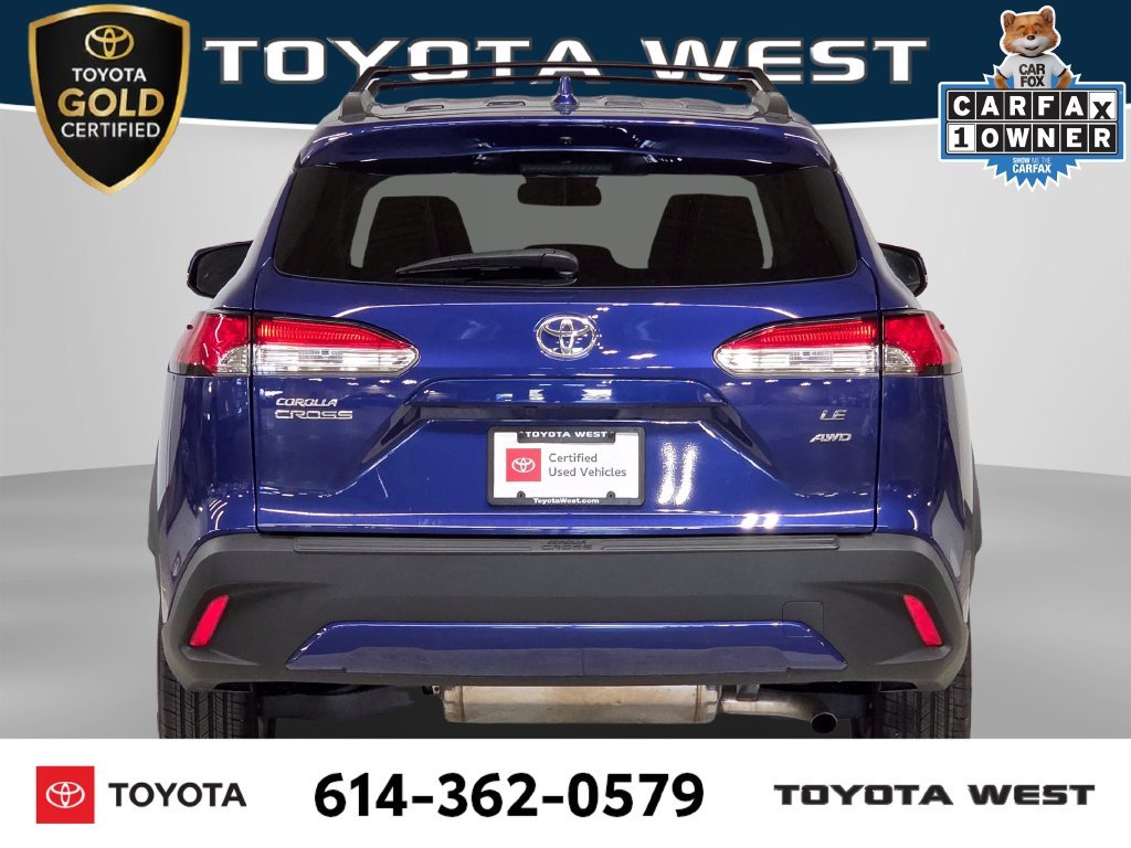 Certified Used 2023 Blue Toyota LE image 8