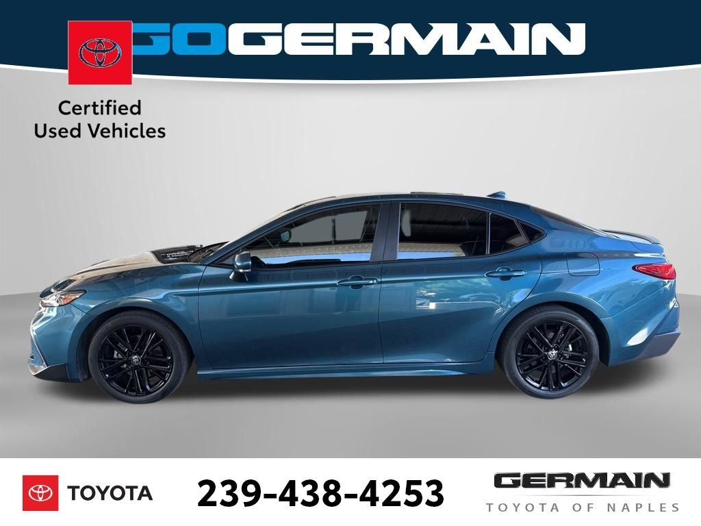 Used 2025 Blue Toyota SE image 2