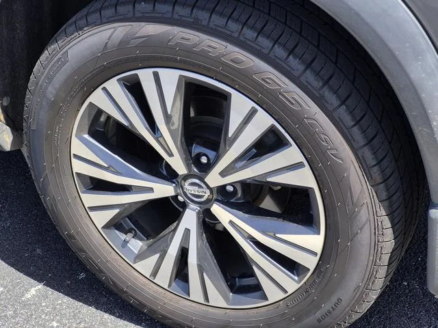 Used 2021 Gun Metallic Nissan SV image 4
