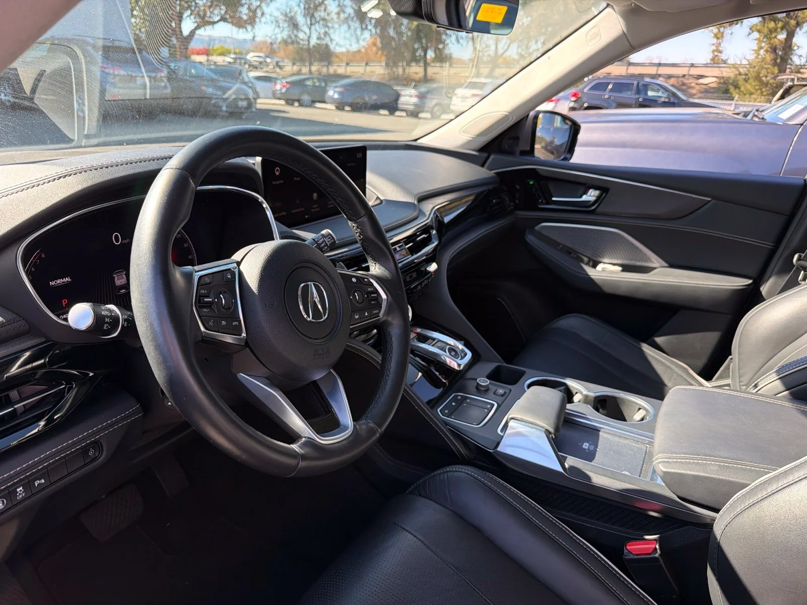 Used 2023 Liquid Carbon Metallic Acura Advance image 9