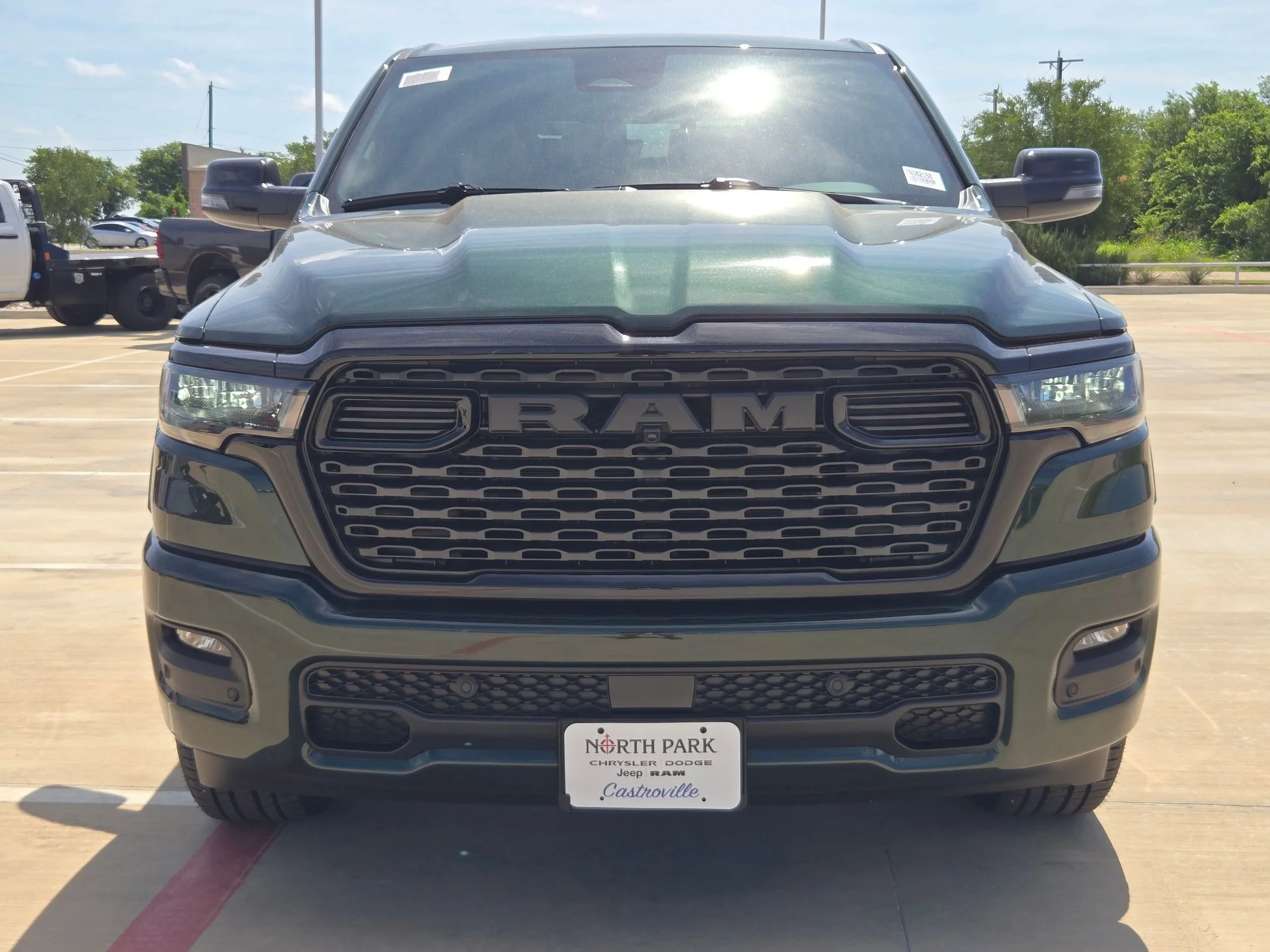 New 2026 Serrano-Green Metallic Exterior Paint RAM Big Horn/Lone Star image 8