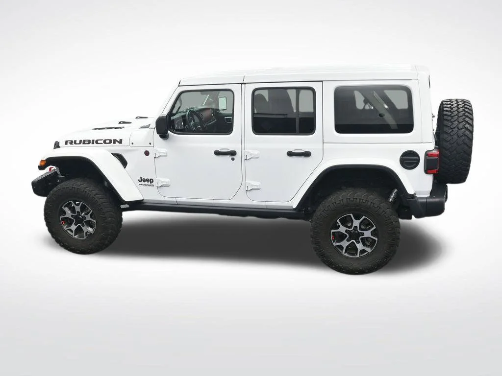 Used 2021 White Jeep Unlimited Rubicon image 29