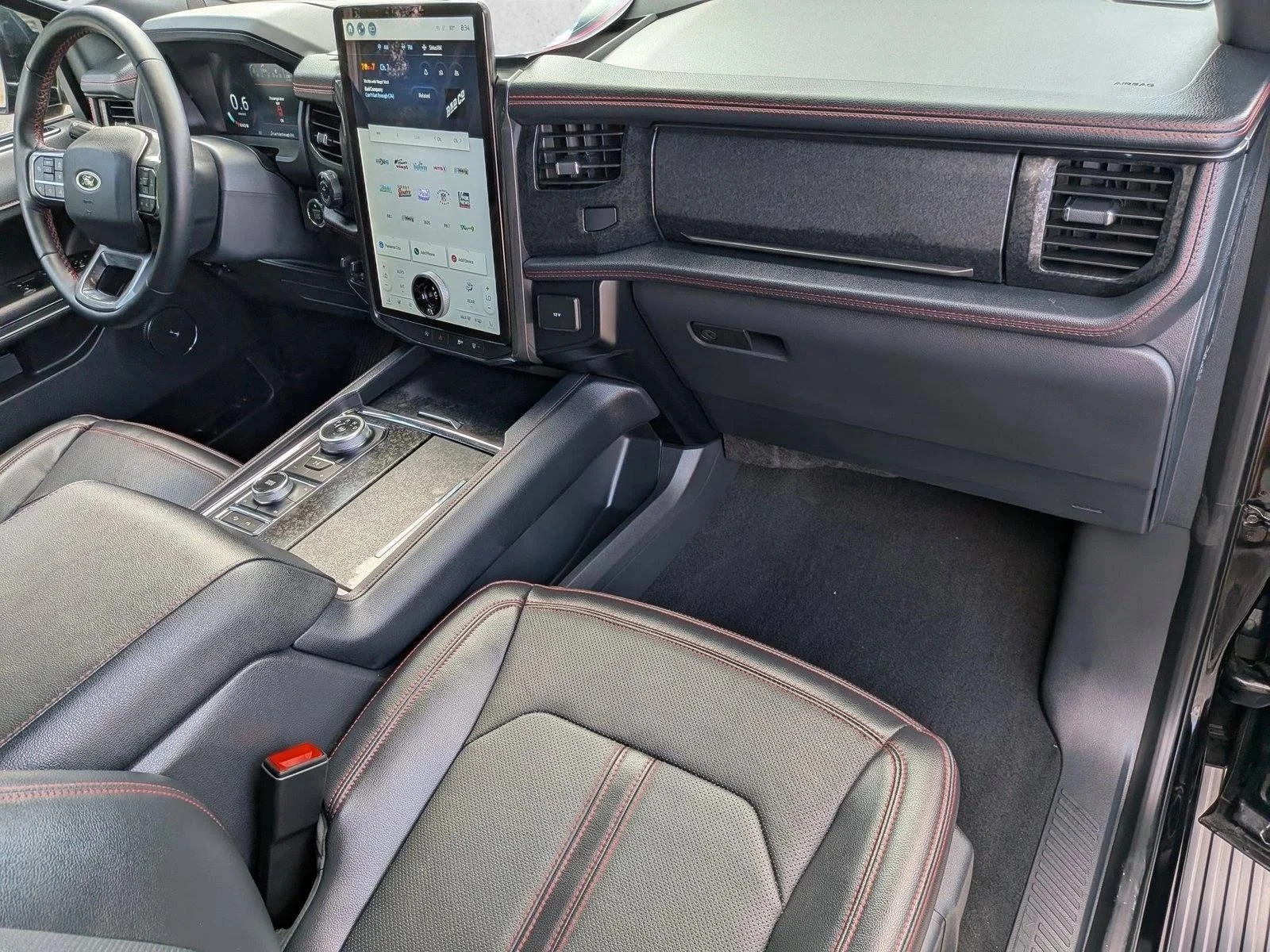 Used 2023 Agate Black Metallic Ford Limited image 21