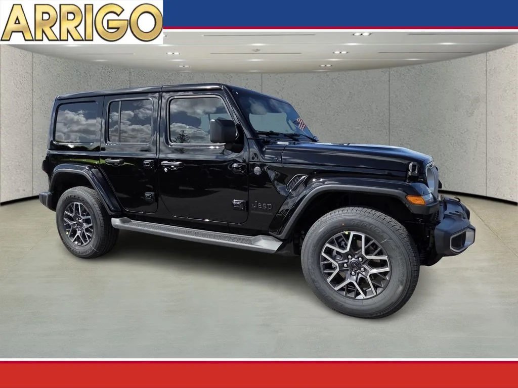 New 2026 Black Clear-Coat Exterior Paint Jeep Sahara image 1