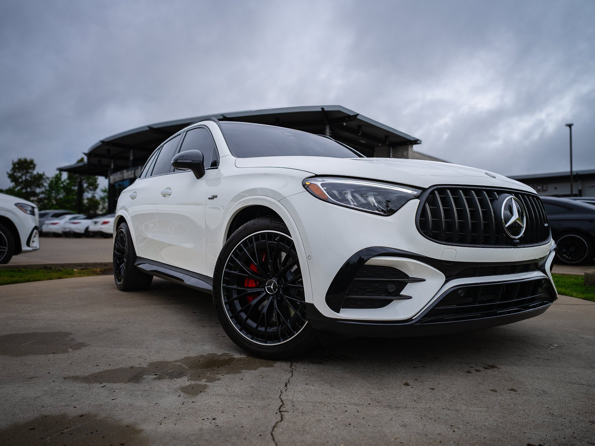 Certified Used 2025 Polar White Mercedes-Benz GLC 43 AMG® image 2