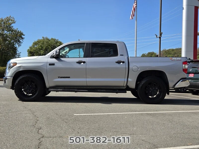 Used 2020 Silver Sky Metallic TOYOTA SR5 CREWMAX 5.5