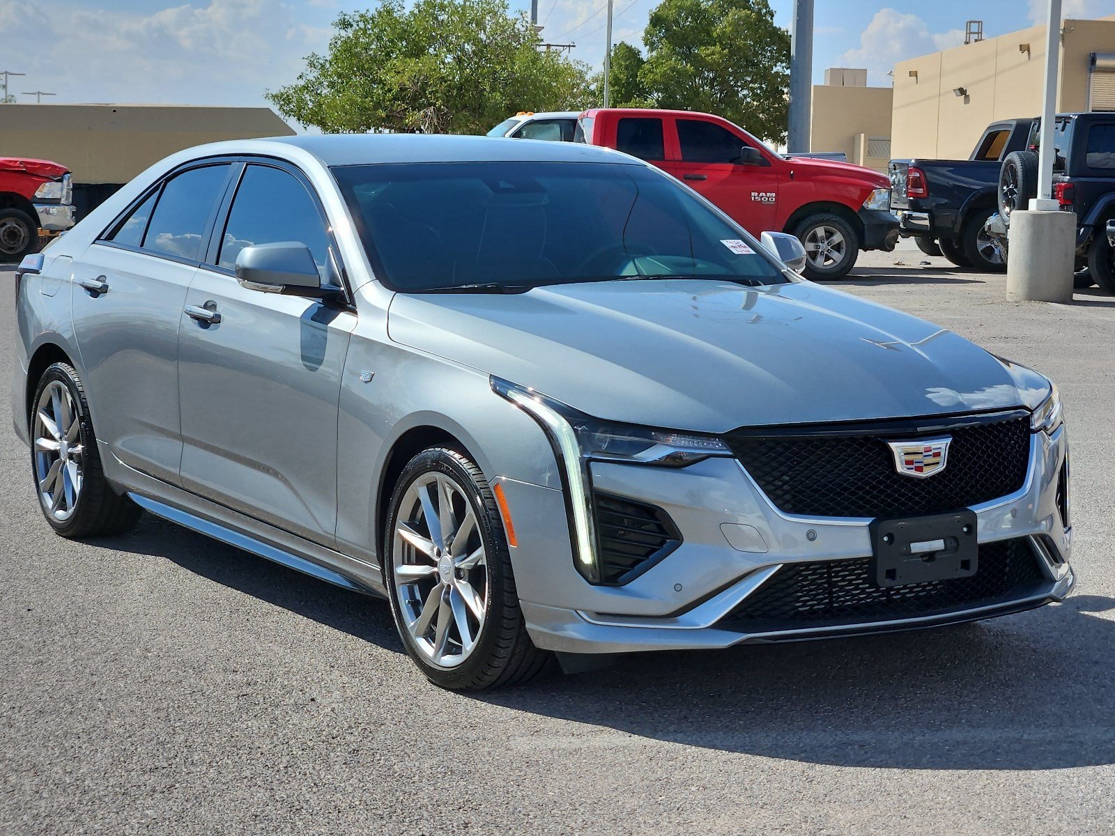 Used 2025 Argent Silver Metallic Cadillac Sport image 1