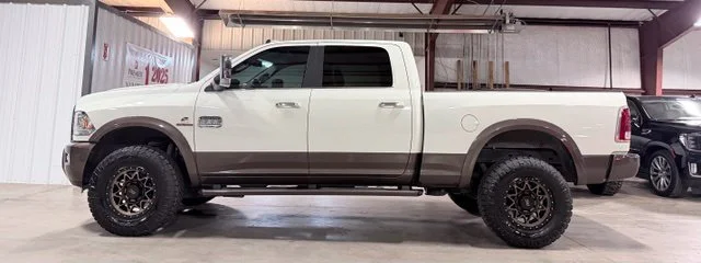Used 2018 White Ram Laramie Longhorn image 8