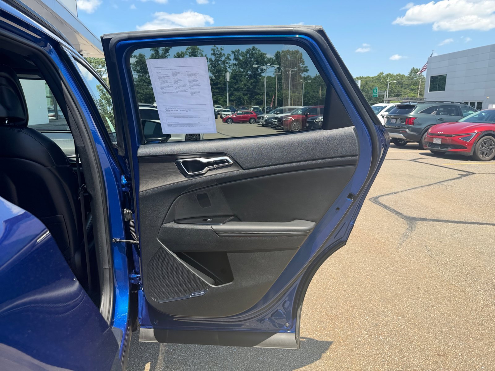 Used 2023 Sapphire Blue Kia X-Pro Prestige image 37