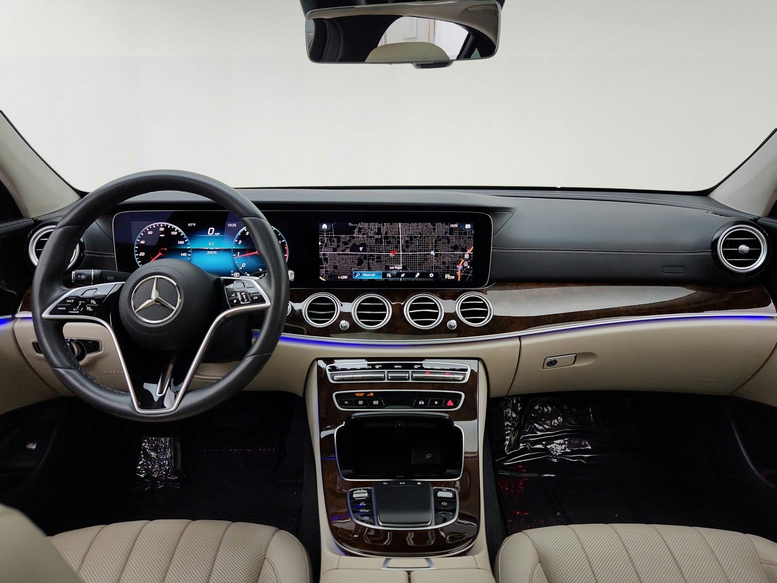 Certified Used 2022 Polar White Mercedes-Benz E 350 image 32
