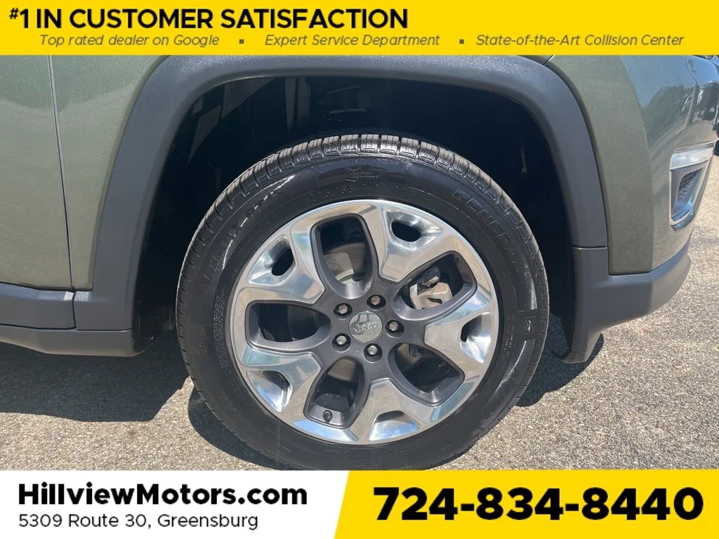 Used 2019 Olive Green Pearlcoat Jeep Limited image 14