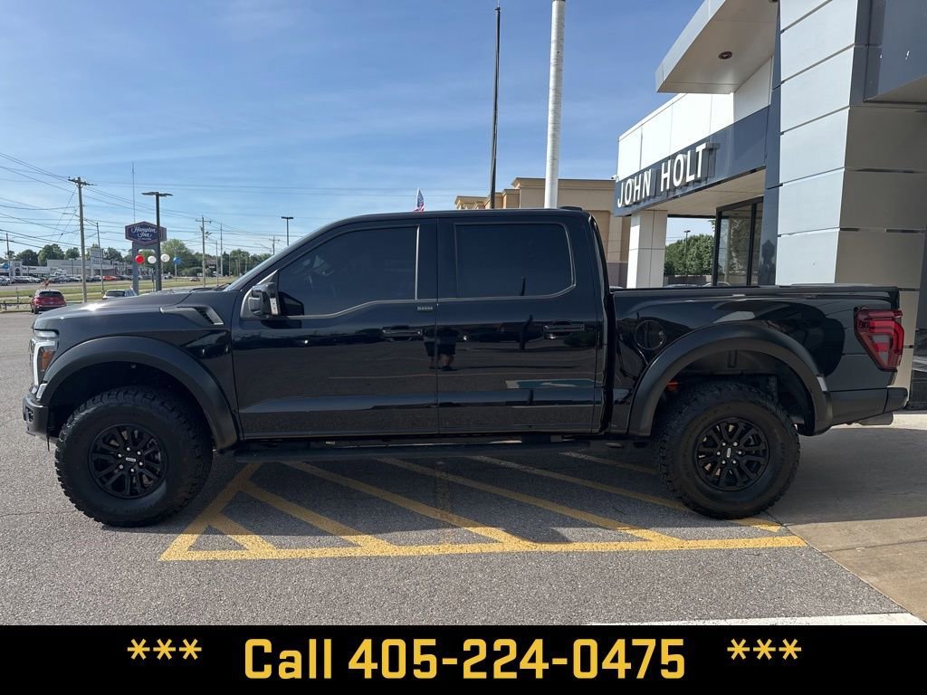 Used 2025 Black Ford Raptor image 2