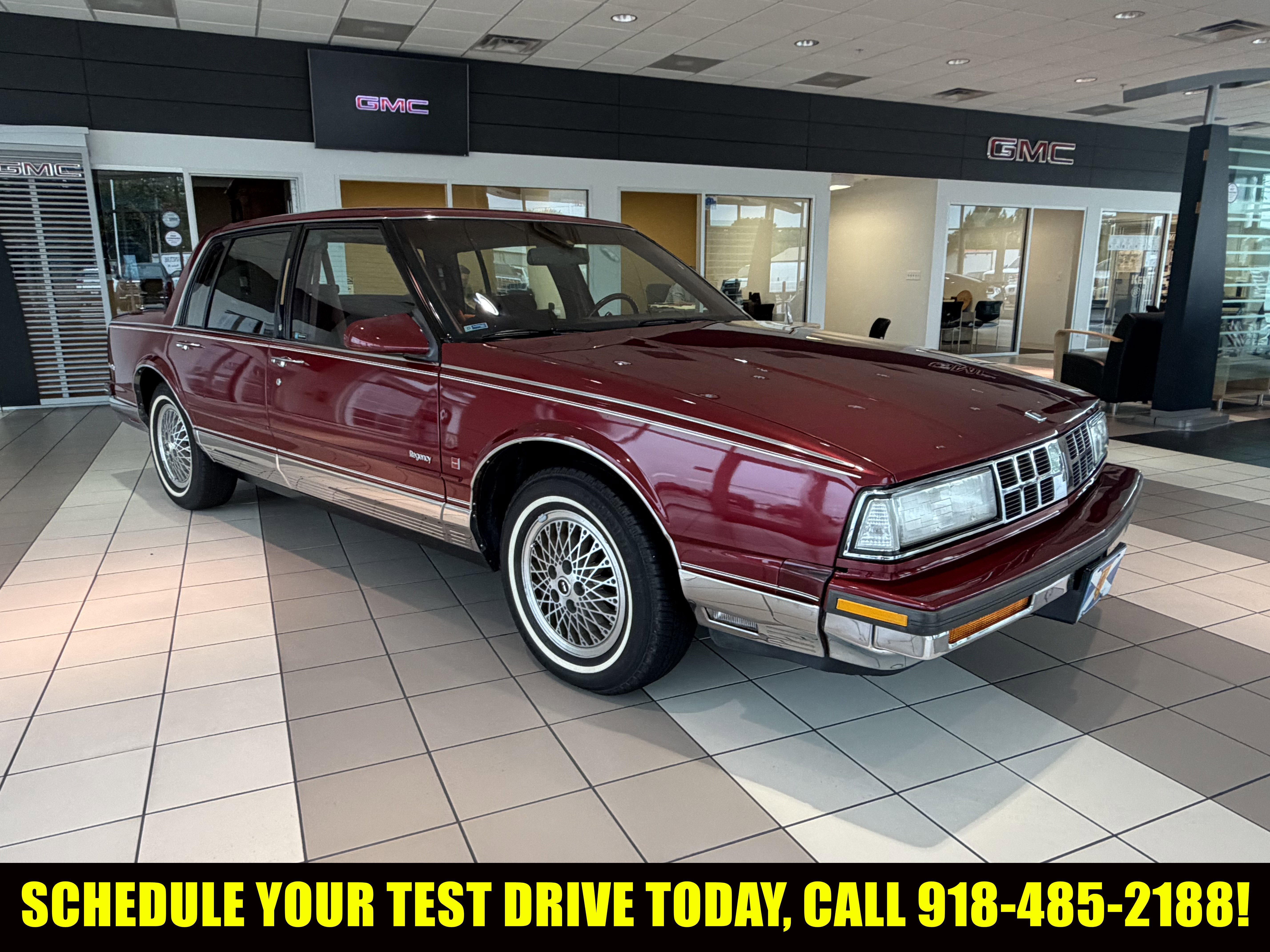 Used 1989 Burgandy Oldsmobile Regency Brougham image 1