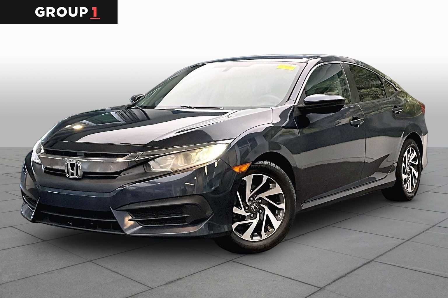 Pre-Owned 2016 Honda Civic Sedan EX