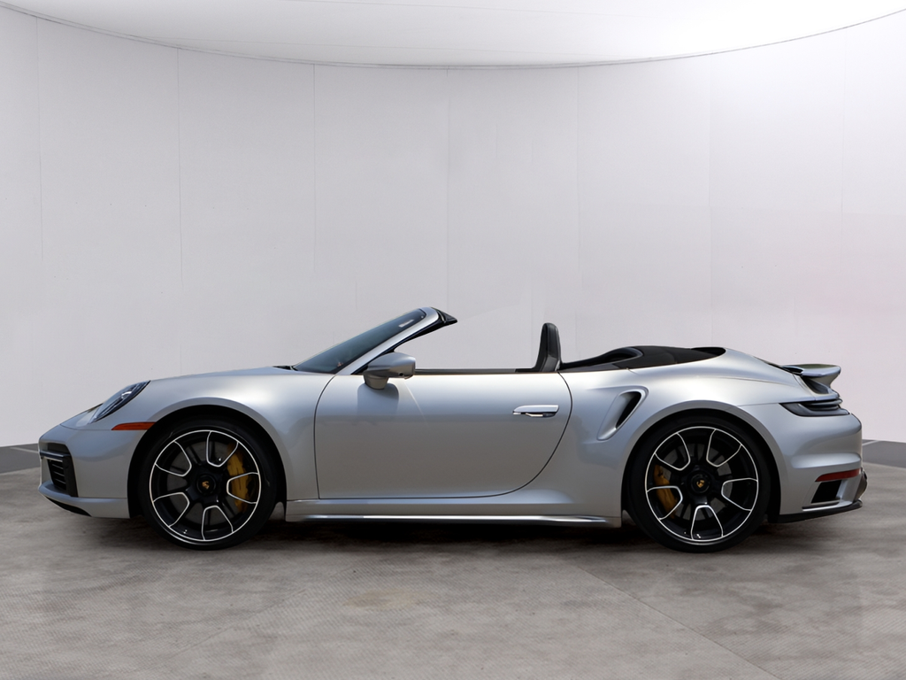 Used 2022 GT Silver Metallic Porsche Turbo S image 2