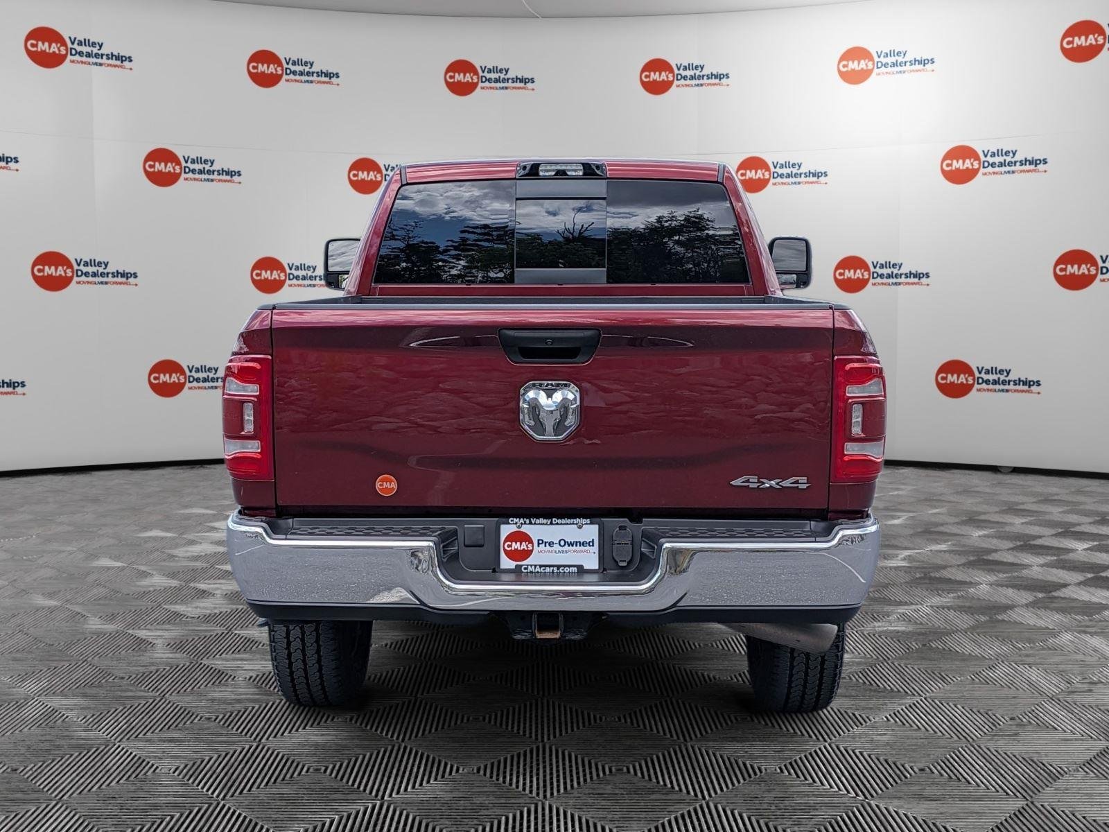 Used 2024 Delmonico Red Pearlcoat Ram Tradesman image 6