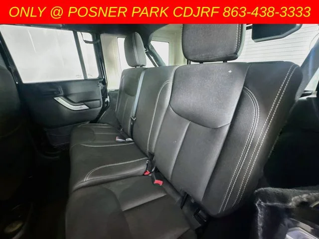 Used 2017 Black Jeep Unlimited Sahara image 21