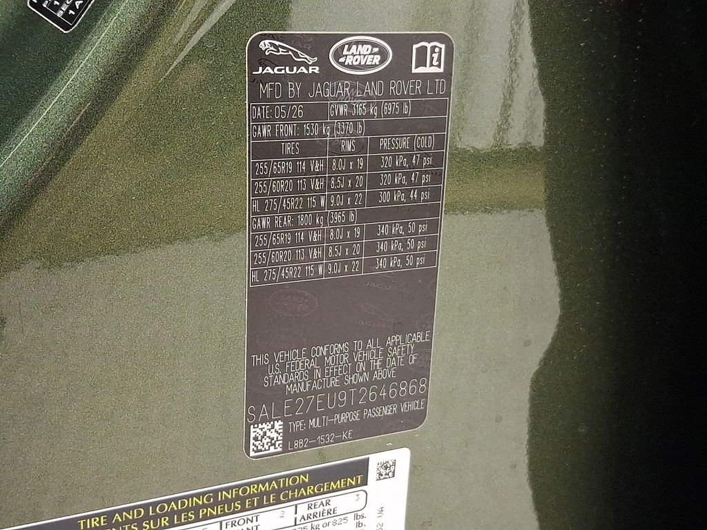 New 2026 Woolstone Green Land Rover X-Dynamic SE image 20