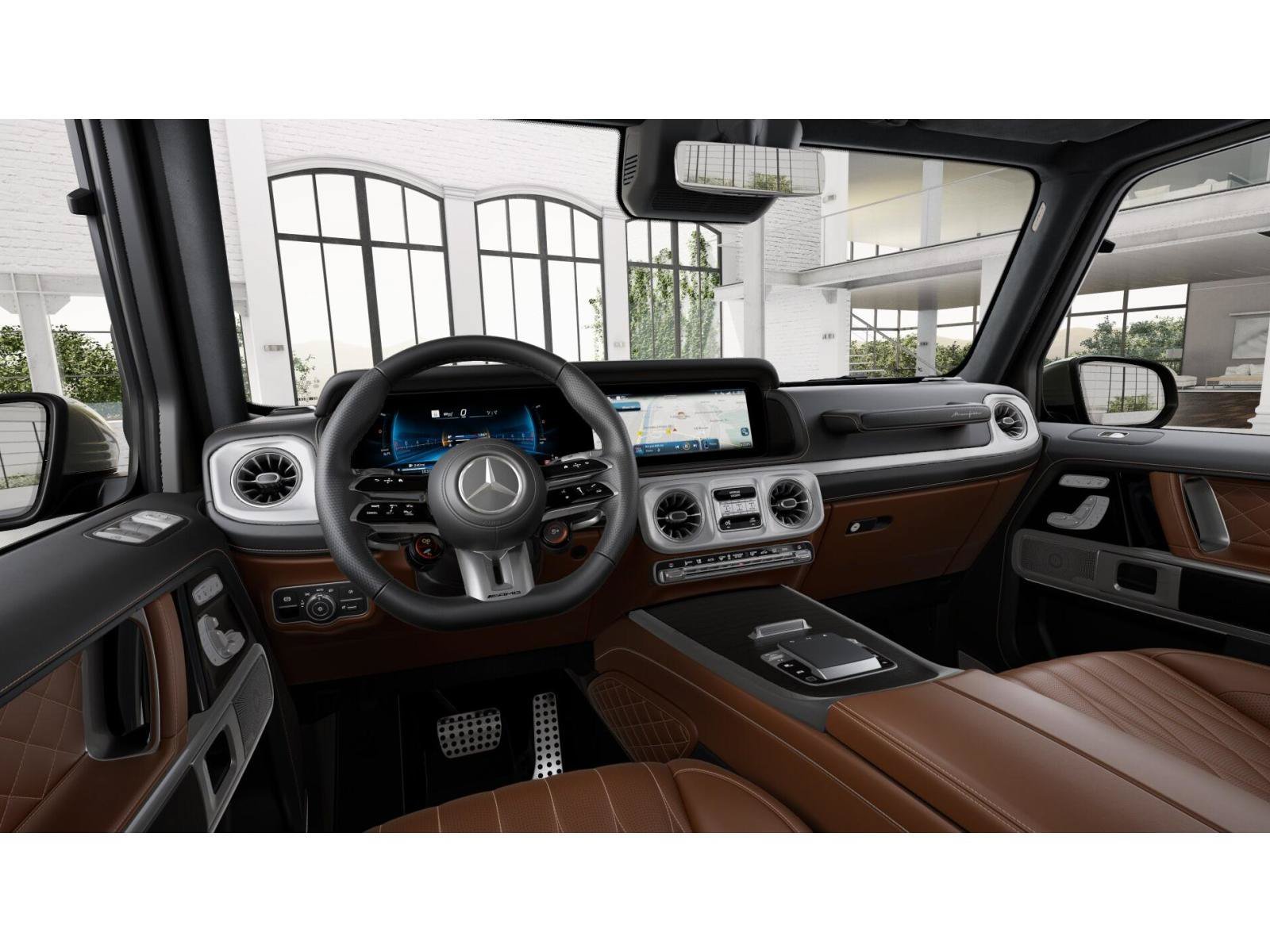New 2027 MANUFAKTUR Olive Metallic Mercedes-Benz AMG® G 63 image 3