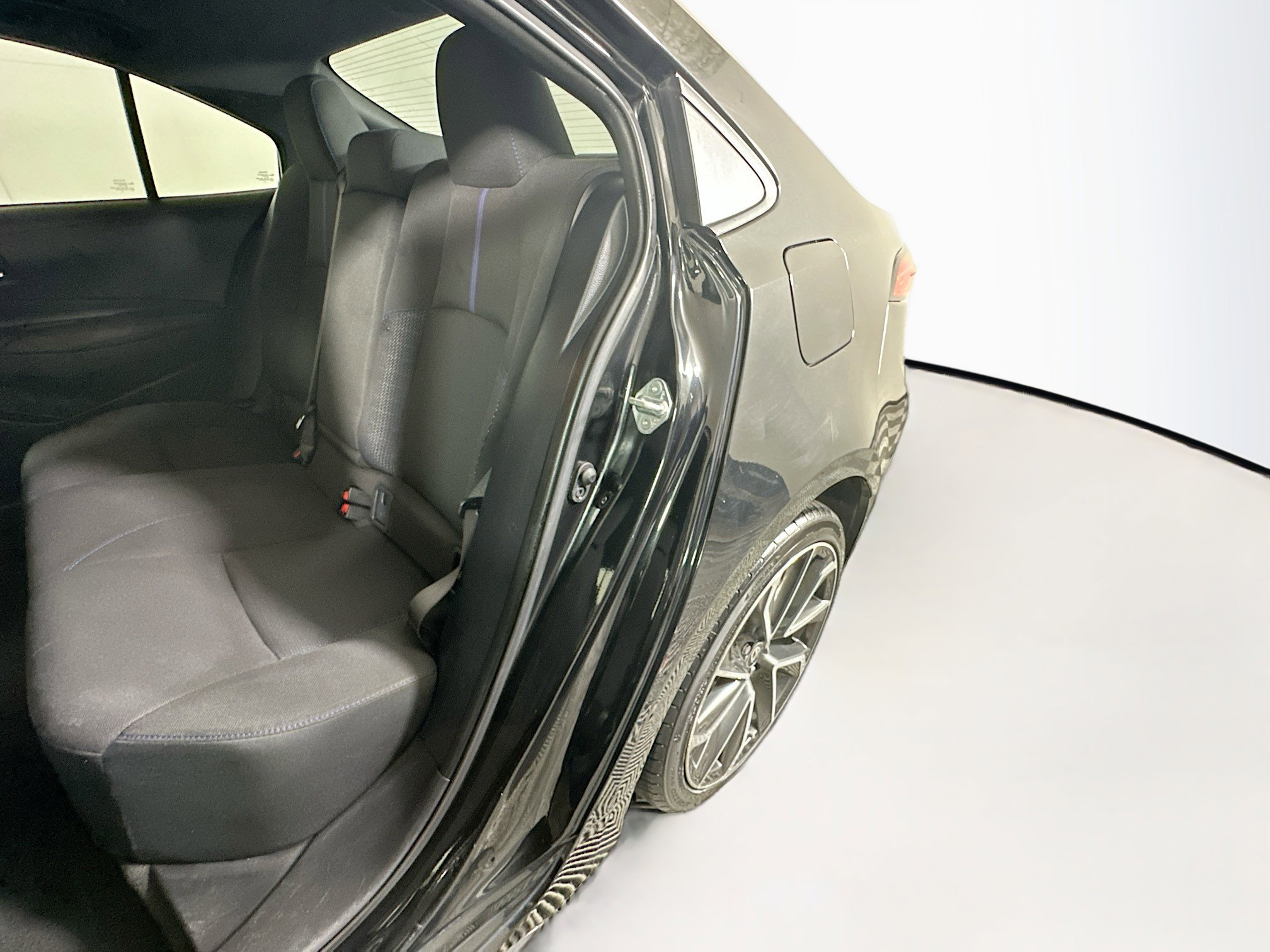 Used 2020 Black Sand Pearl Toyota SE image 25