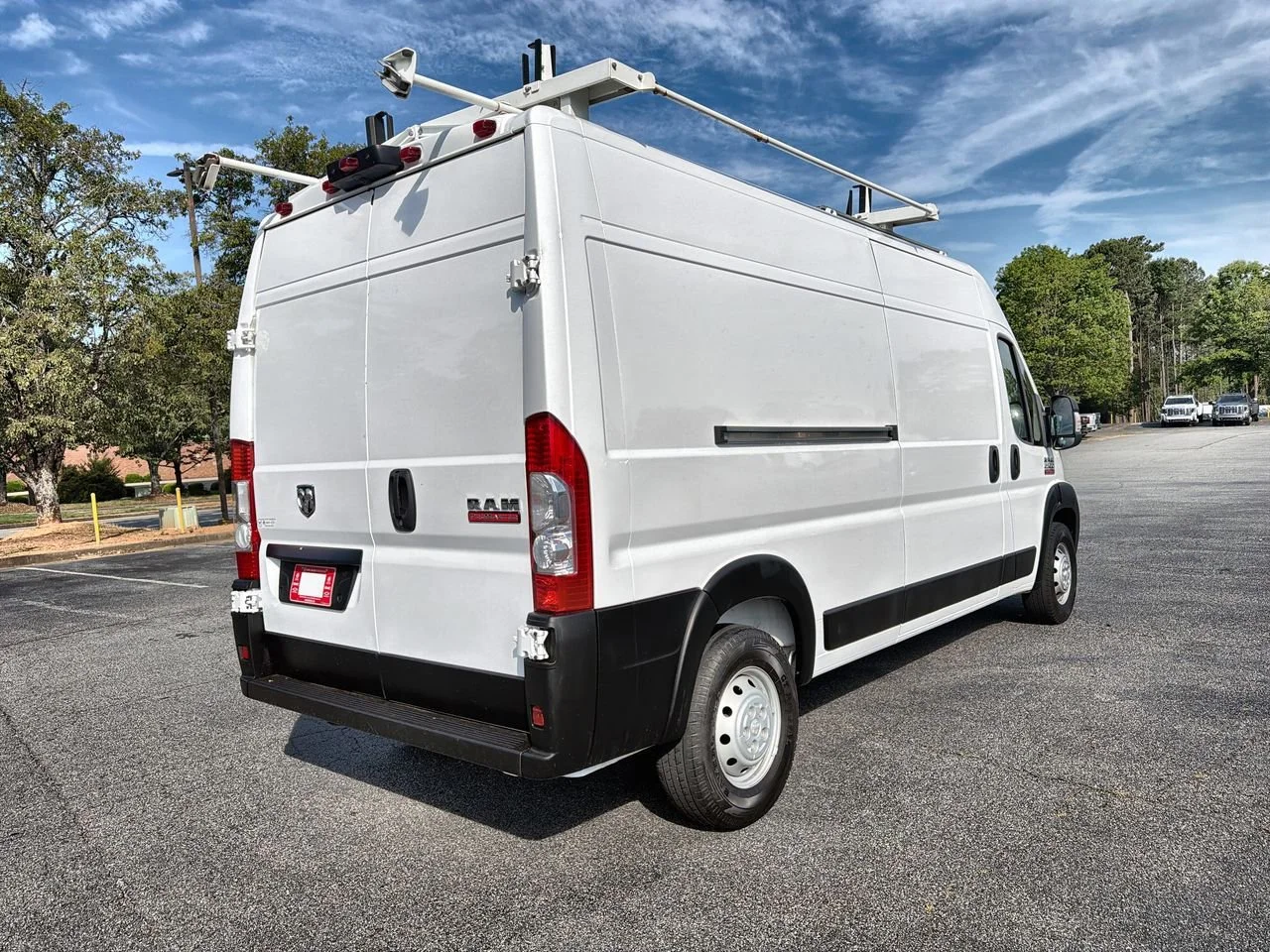 Used 2021 White Ram Cargo Van High Roof 159" WB image 8