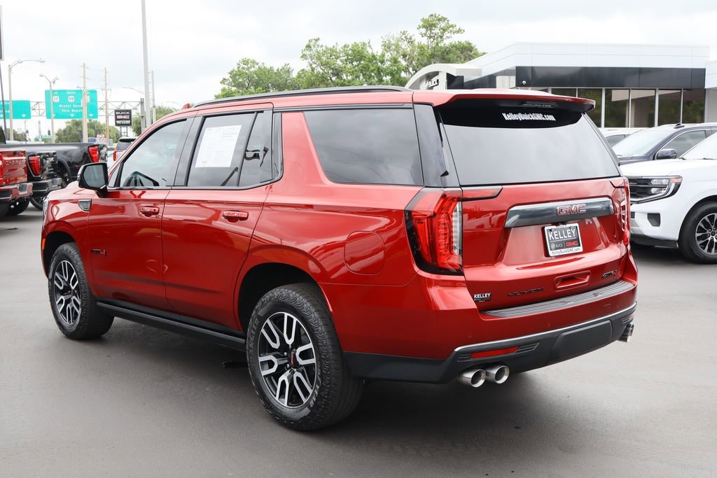 Used 2023 Volcanic Red Tintcoat GMC AT4 image 7