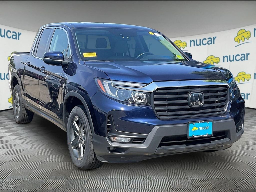 Blue 2023 Honda Ridgeline Pickup Truck All-Wheel Drive