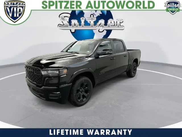 New 2027 Diamond Black Crystal Pearl-Coat Exterior Paint RAM Big Horn/Lone Star image 6