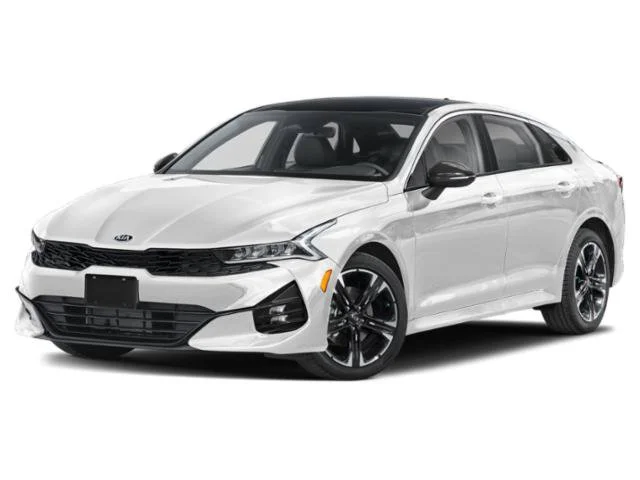 Used 2021 Glacial White Pearl Kia GT-Line image 1