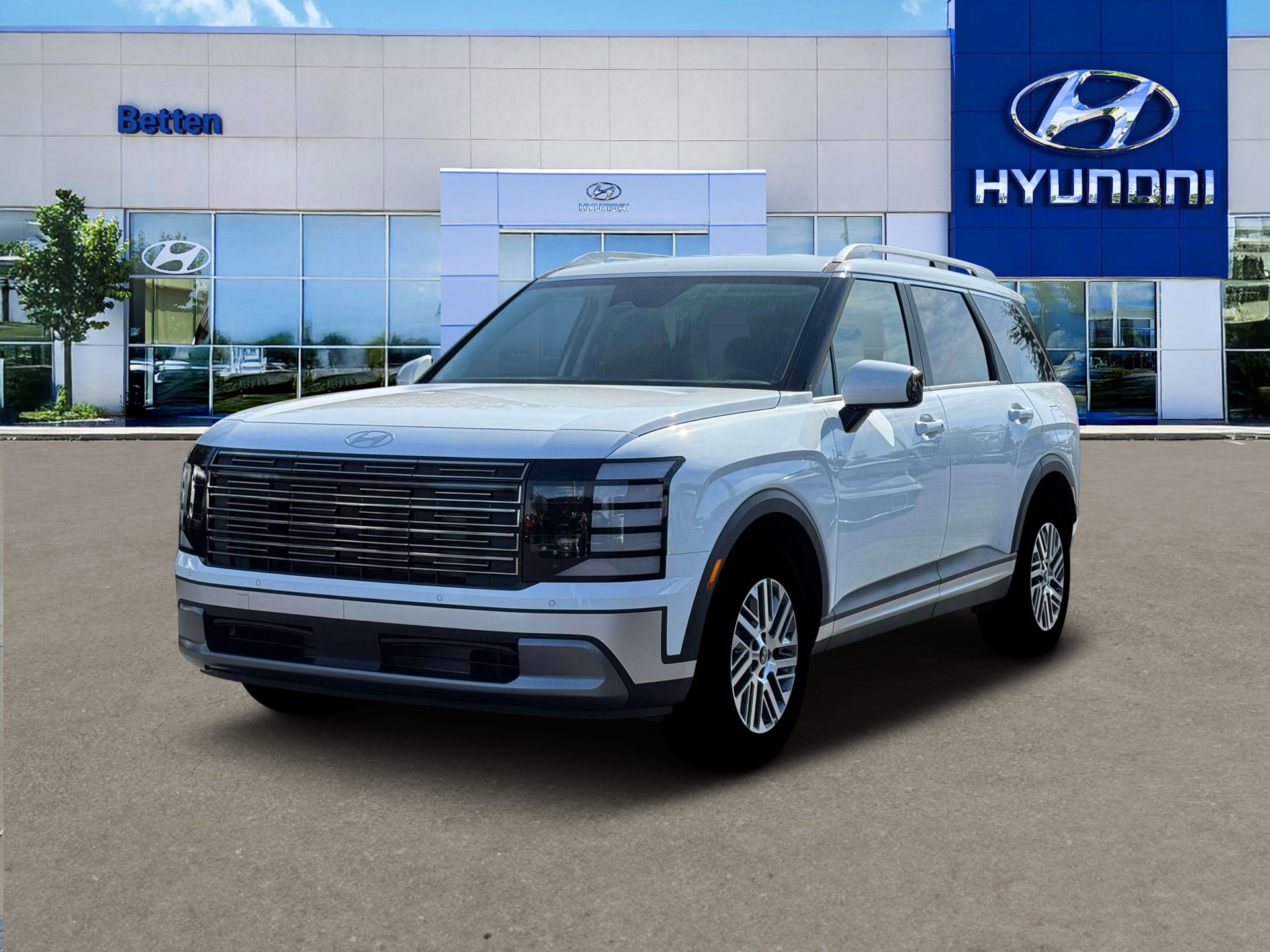 New 2026 White Hyundai SEL AWD image 1