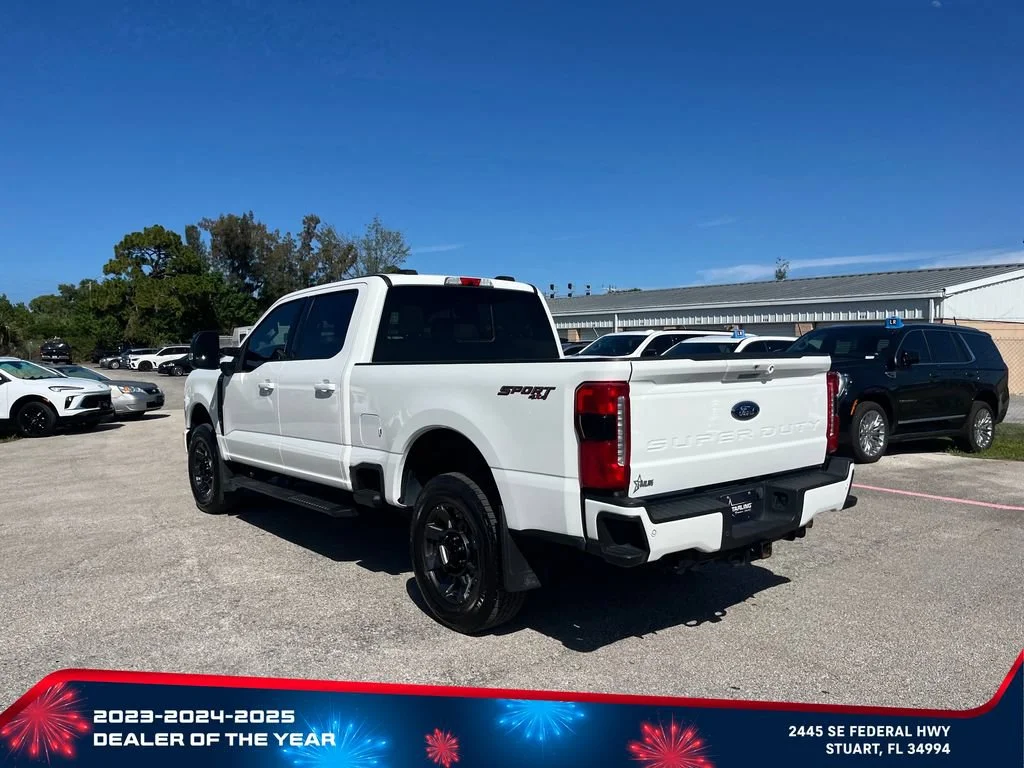 Used 2024 White Ford LARIAT image 5