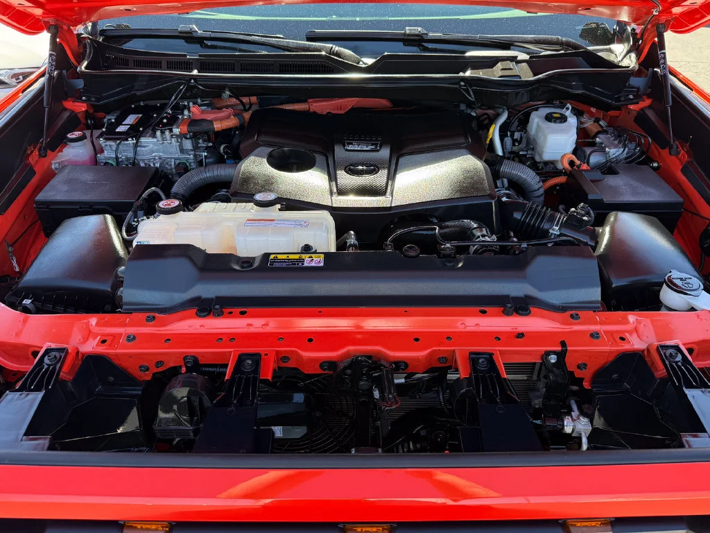 Used 2022 Orange Toyota TRD Pro Hybrid image 12