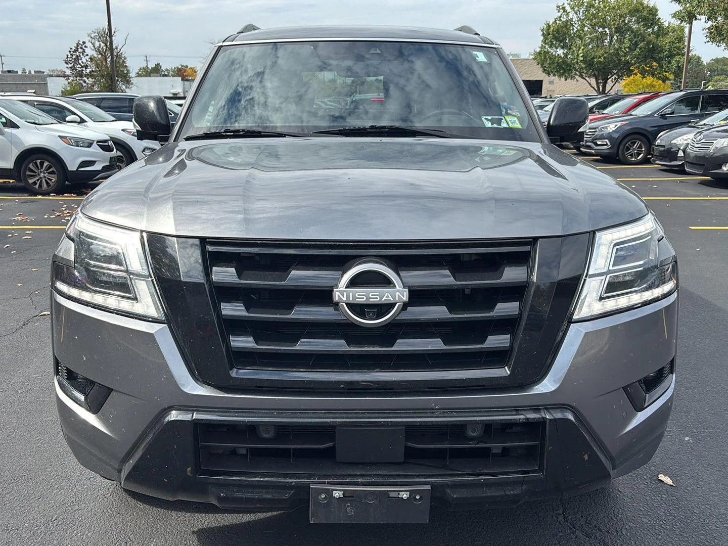 Used 2023 Gun Metallic Nissan SL image 2