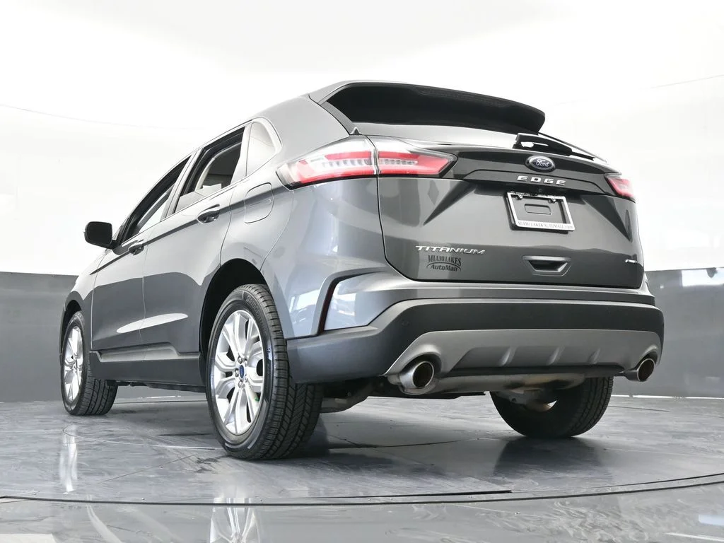 Used 2022 Gray Metallic Ford Titanium image 63