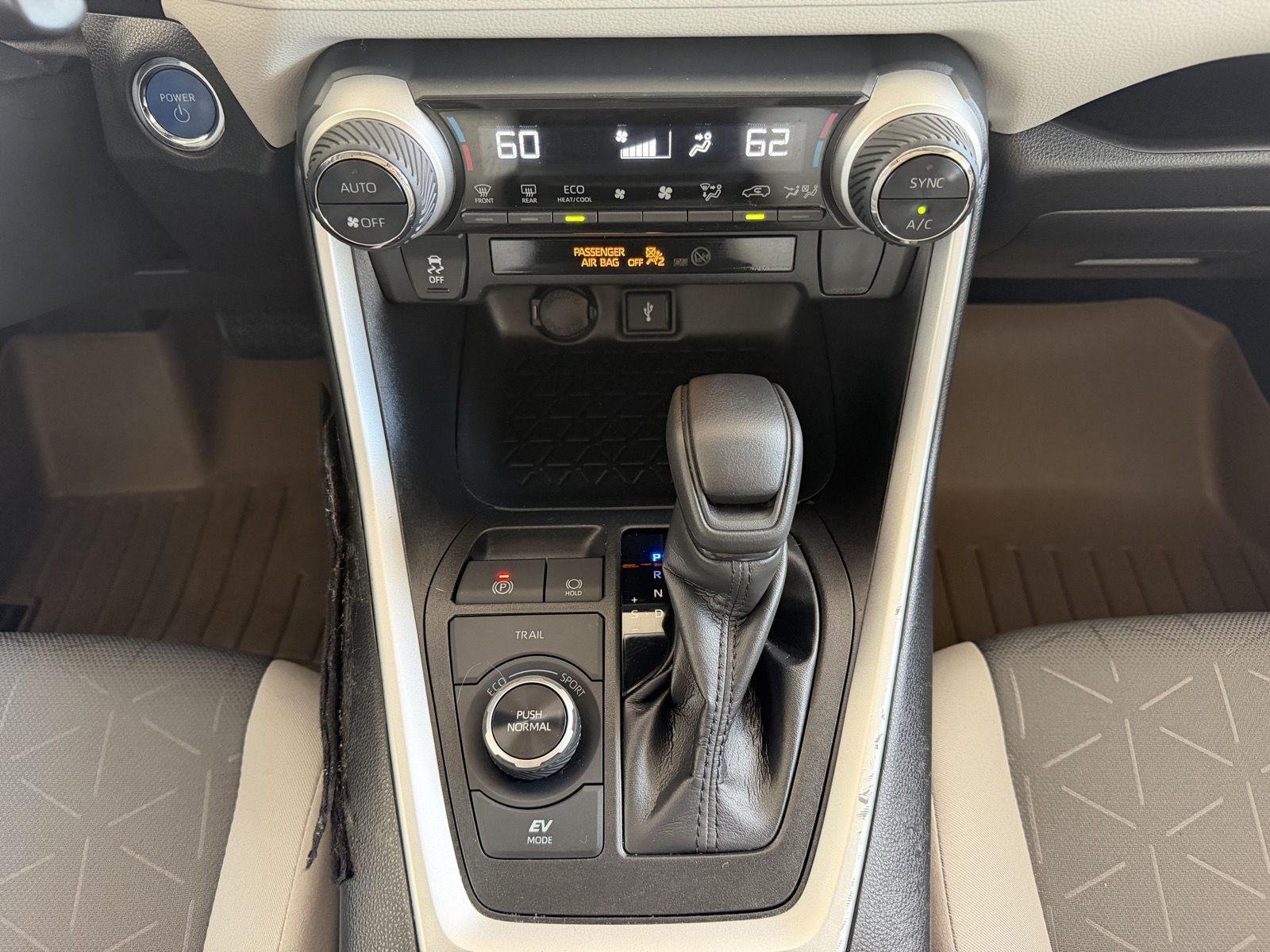 Used 2021 Silver Sky Metallic Toyota Hybrid XLE image 26