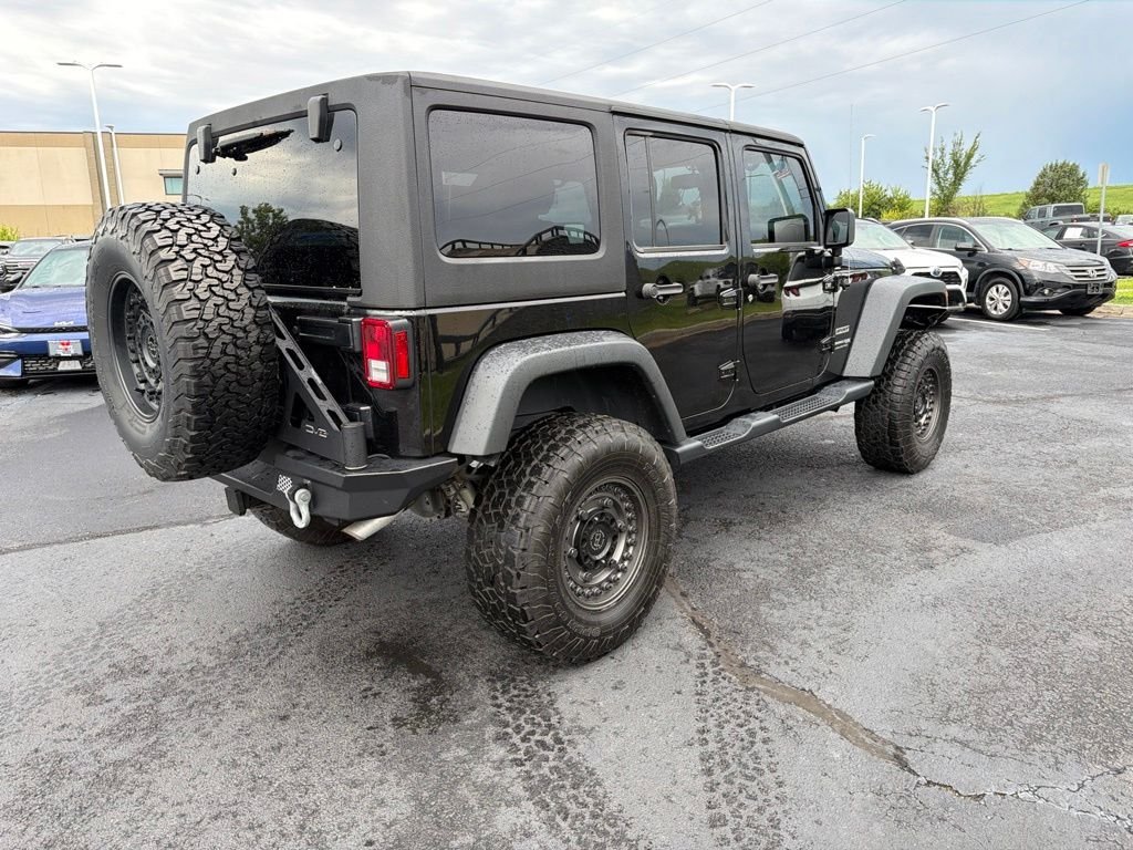 Used 2018 Black Jeep Unlimited Sport image 7