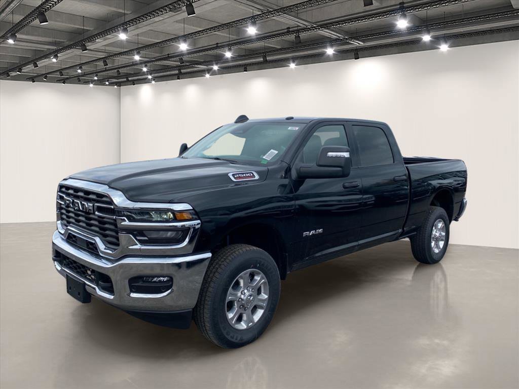 New 2026 Diamond Black Crystal Pearlcoat RAM Big Horn image 2