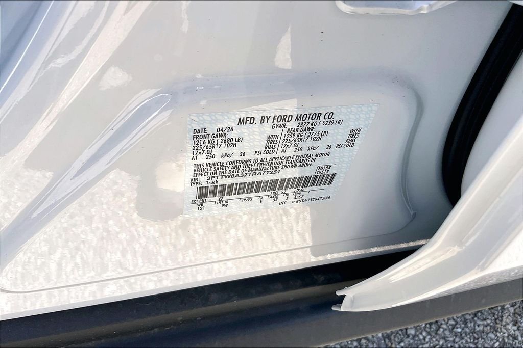 New 2026 Oxford White Ford XL image 11
