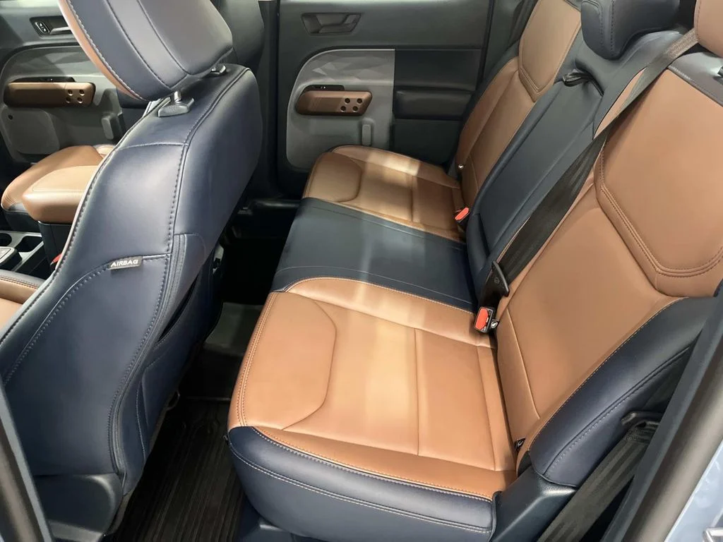 Used 2024 Azure Gray Metallic Tri-Coat Ford Lariat Super Crew AWD 2.0L 1 Owner image 13
