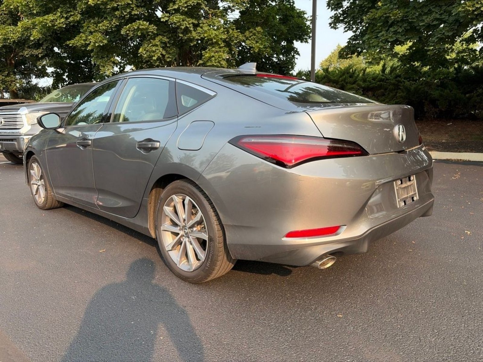 Used 2024 Liquid Carbon Metallic Acura Base image 8