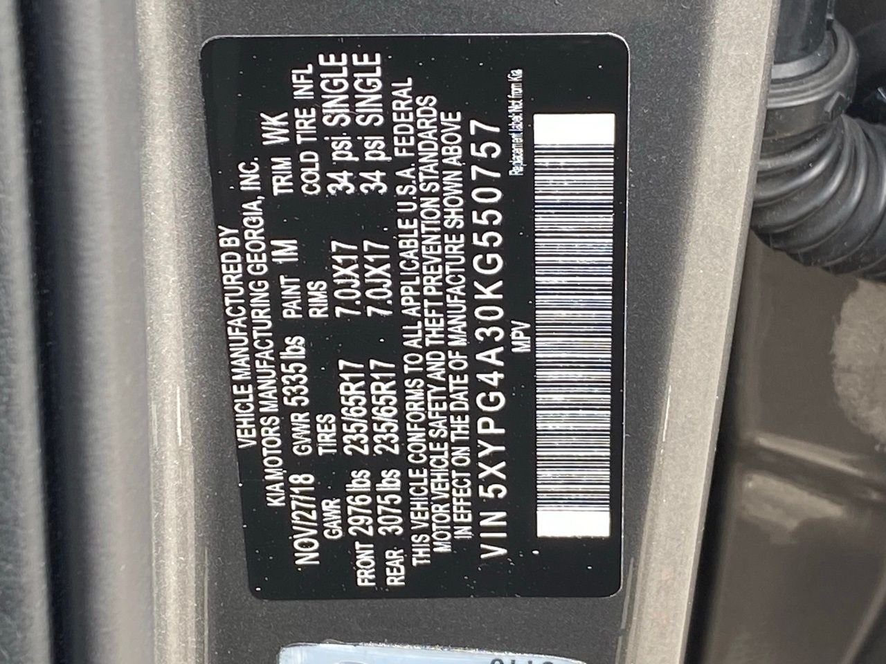 Used 2019 Titanium Silver Kia LX image 11