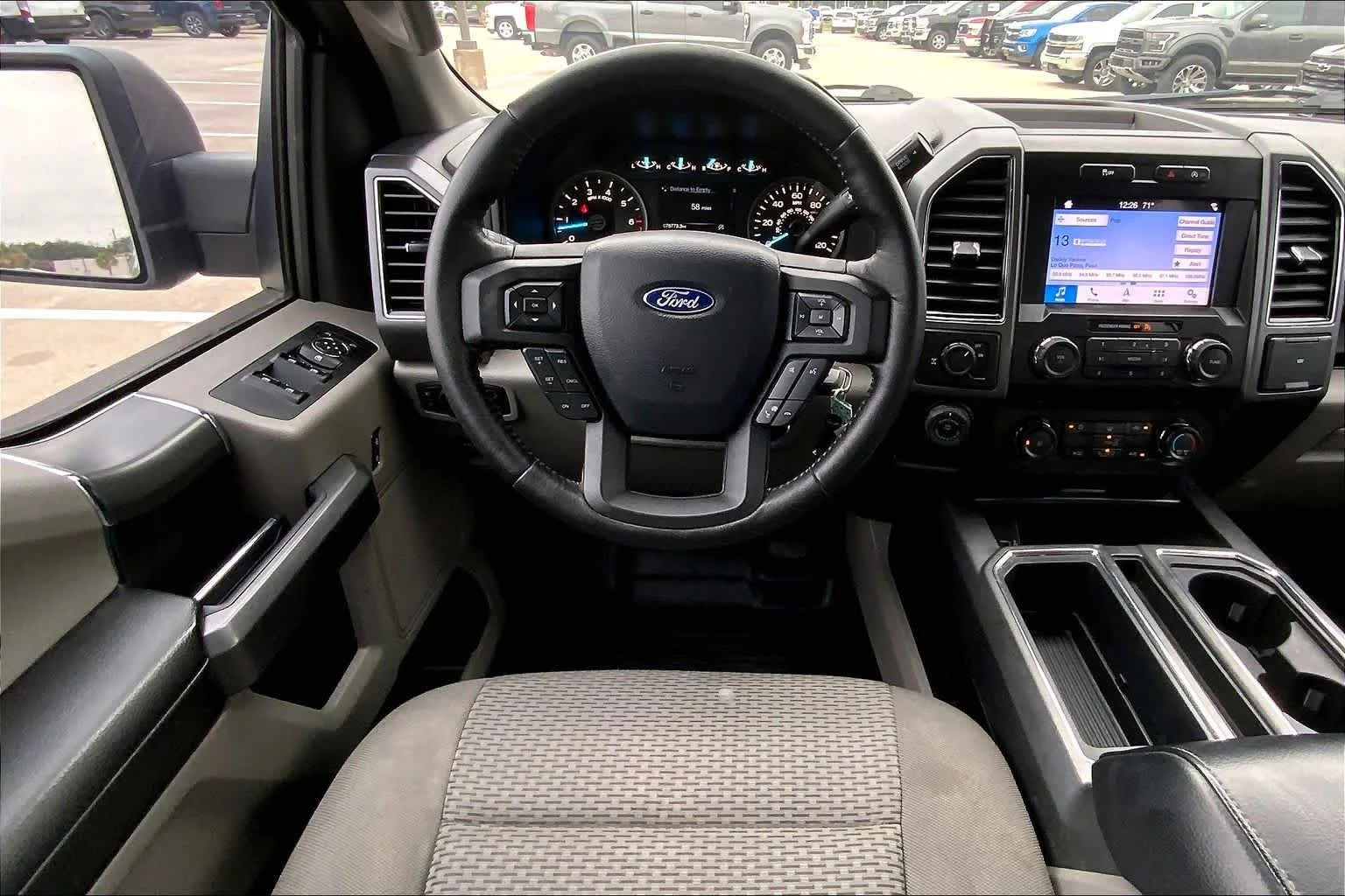 Used 2019 Ingot Silver/Magnetic Ford XLT image 6